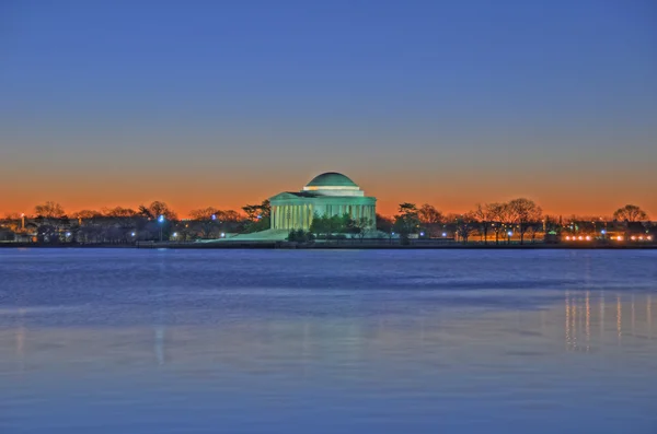 Jefferson Memorial Hdr — Stok fotoğraf