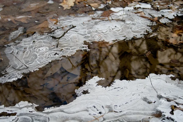 stock image Freezing stream