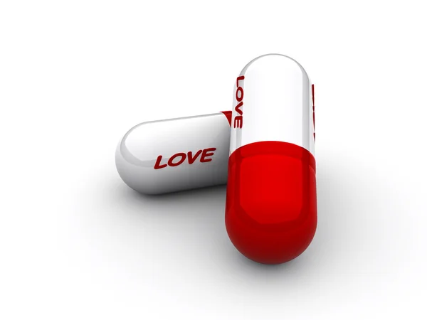 Kjærlighetskapsel – stockfoto