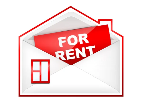 Envelop - For Rent — Stock Photo, Image