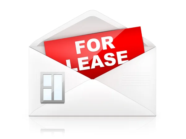Envelop - For Lease — Stock Photo, Image