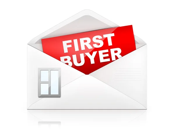 stock image Envelop First Buyer