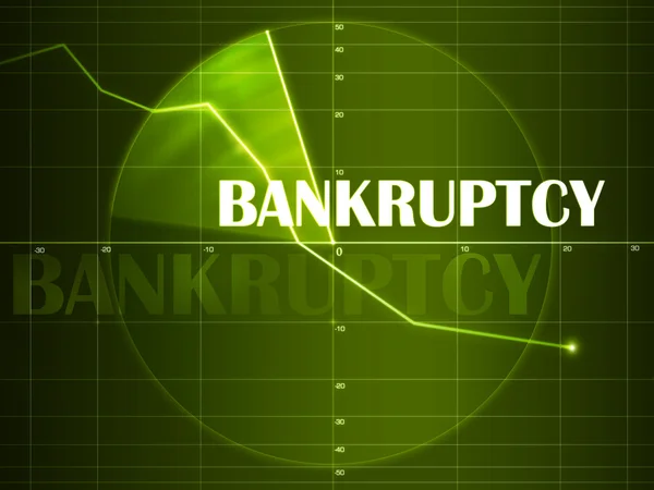 Bankrot — Stock fotografie