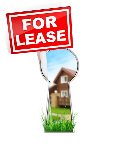 Sign - For Lease — Stock Photo, Image