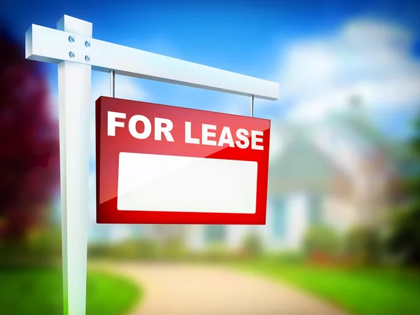 Sign - For Lease — Stock Photo, Image