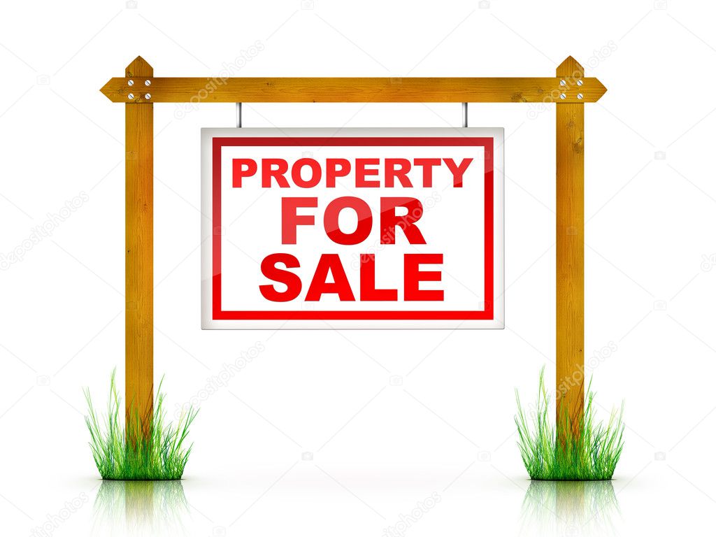 Sign Property For Sale Stock Photo by ©VisualGeneration 1347921