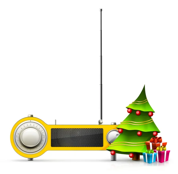 Radio de Navidad —  Fotos de Stock