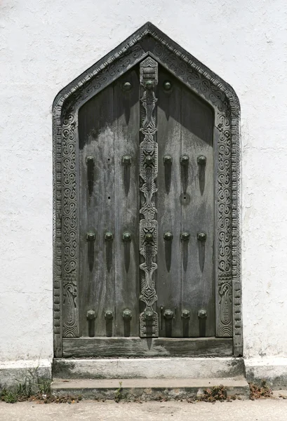 Schöne Tür aus Sansibar — Stockfoto