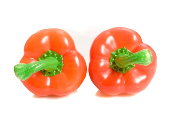 Two sweet peppers — Stock Photo, Image