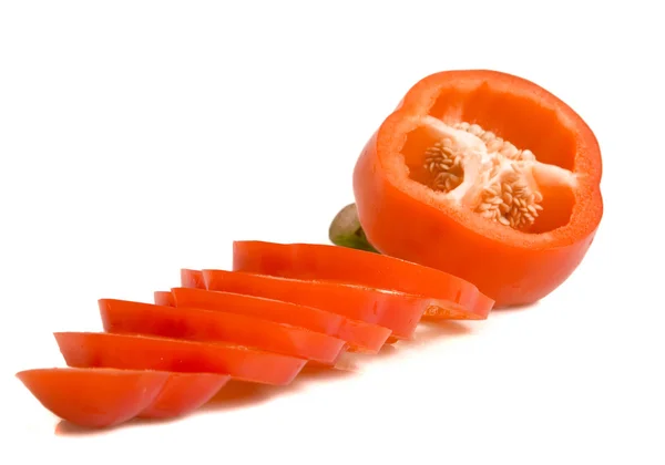 Een zoete gesneden peper — Stockfoto