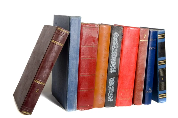 Raccolta di libri antichi — Foto Stock