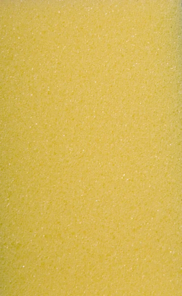 Textured yellow sponge — Stock Photo, Image