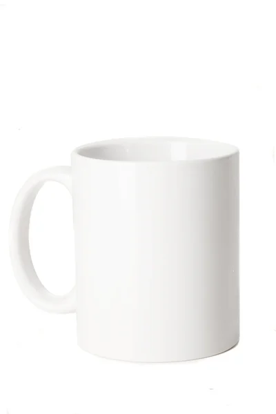 Ceașcă albă goală — Fotografie, imagine de stoc