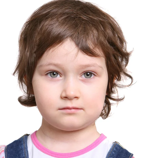 Ritratto bambina — Foto Stock