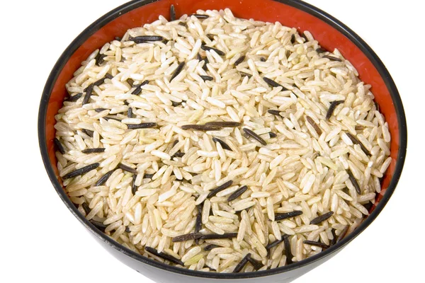 Bowl with rice — Stock Photo, Image
