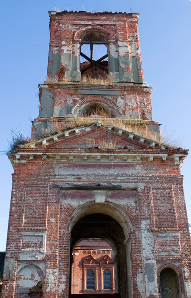Ruined bell tower — Stock Photo, Image