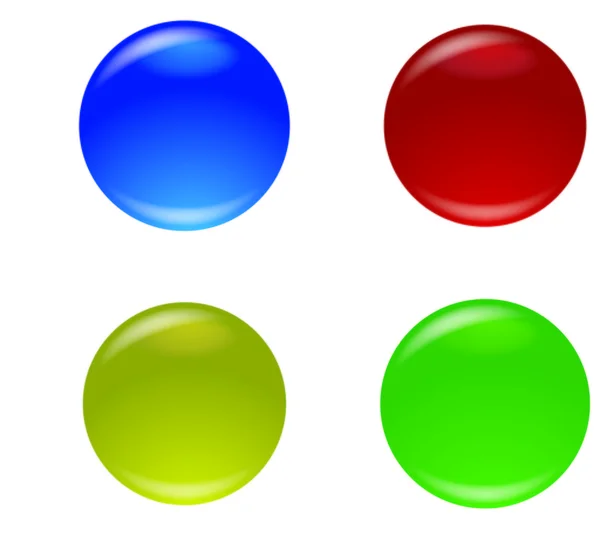 Multi-barevné koule — Stock fotografie
