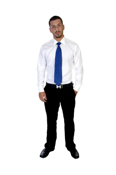 Young handsome businessman posing — Stock Photo, Image