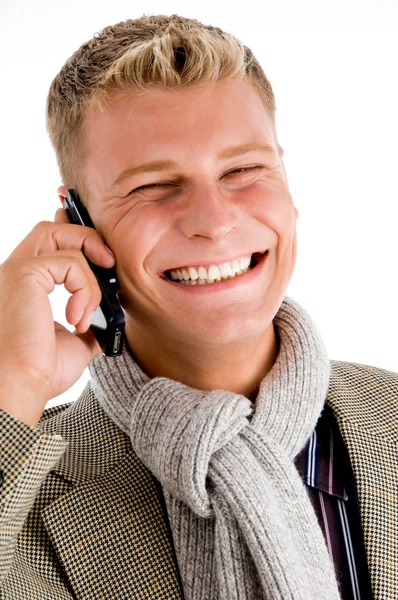 Man on phone call — Stock Photo, Image