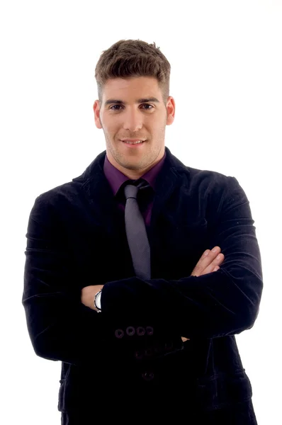 Handsome young attorney posing — Stock Photo, Image
