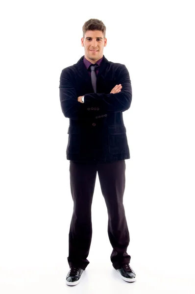 Handsome young attorney posing — Stock Photo, Image