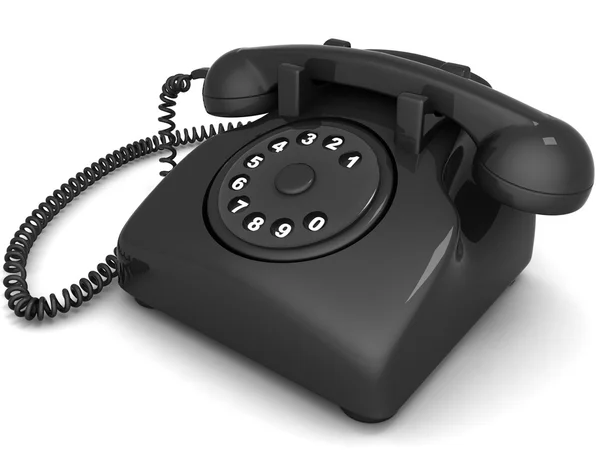 3d landline phone — Stock Photo, Image
