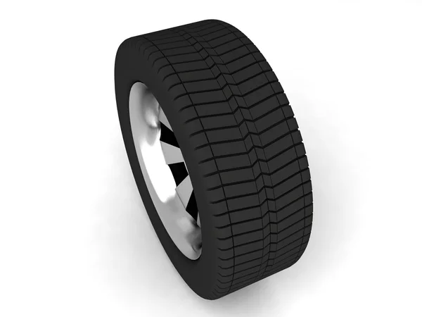 3 차원 타이어 — 스톡 사진