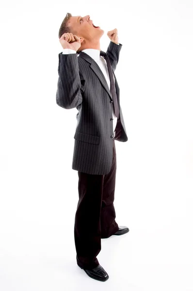 Portrait of handsome young businessman — Stock Photo, Image