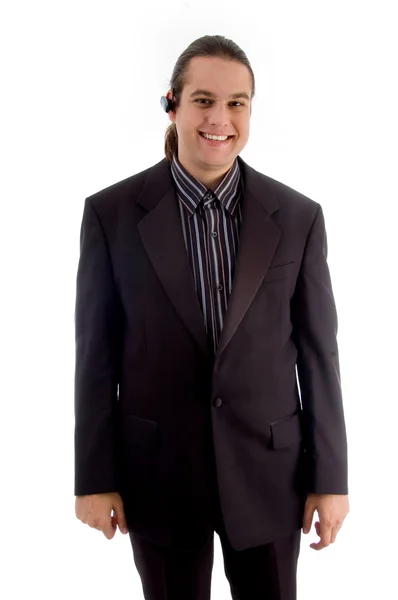 Young attorney smiling — Stock Photo, Image