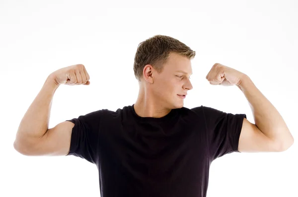 Handsome young muscular man Stock Image