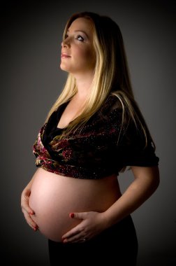 Pregnant woman clipart