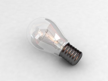 Shining bulb clipart