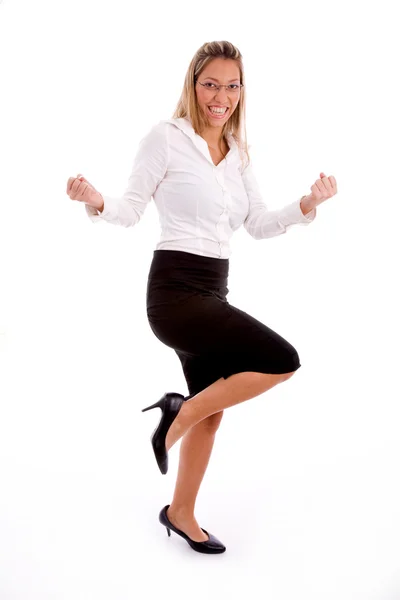 Framgångsrika kvinnliga advokat leende — Stockfoto