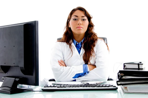 Young medical professional posing — Stock Photo, Image