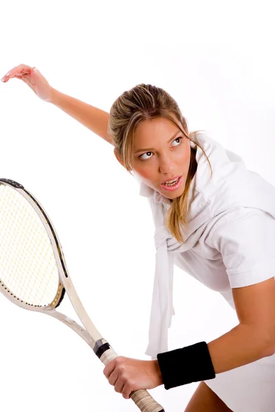 Giovane tennista femminile — Foto Stock