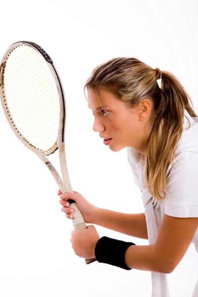 Fiatal teniszezőnő — Stock Fotó