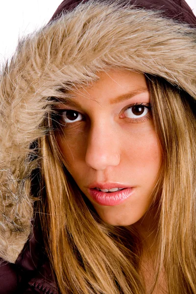 Close view of female model — Stock Photo, Image