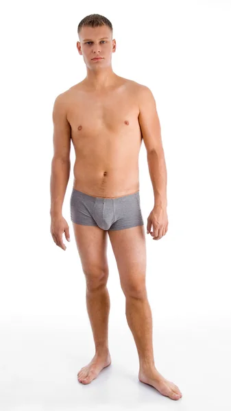 Unterwäsche männliches Modell — Stockfoto