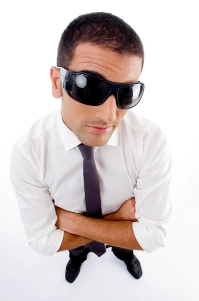 Jovem profissional com óculos de sol — Fotografia de Stock