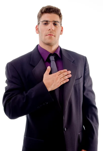 Handsome young attorney — Stock Photo, Image