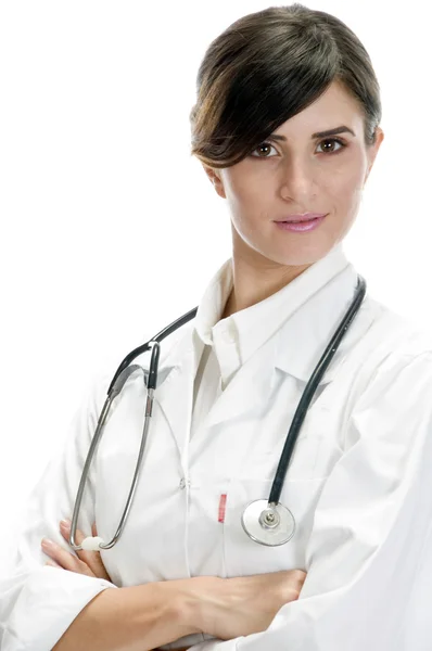 Porträt einer jungen Ärztin — Stockfoto