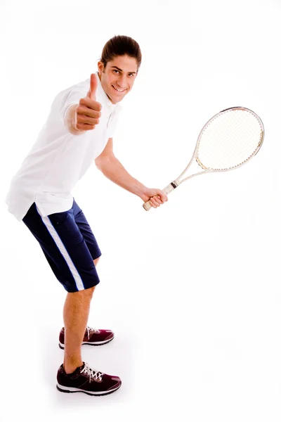 젊은 테니스 선수 — 스톡 사진