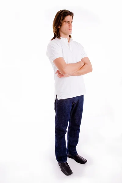 Handsome youth posing — Stock Photo, Image