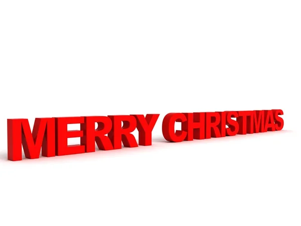 Merry christmas text — Stock Photo, Image