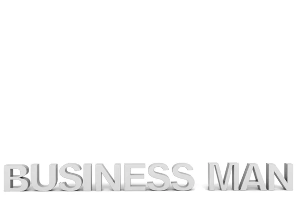 Businessman word — Stock Photo, Image