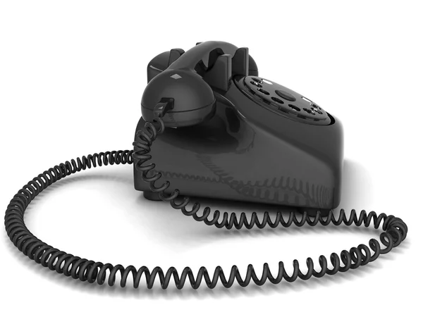 Rendered telephone — Stock Photo, Image