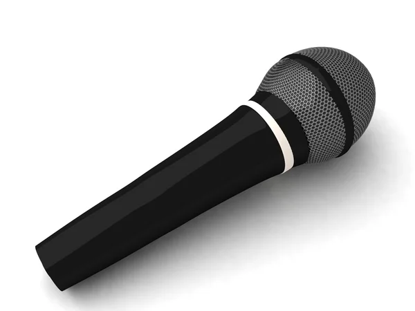 Музыкальный микрофон — стоковое фото