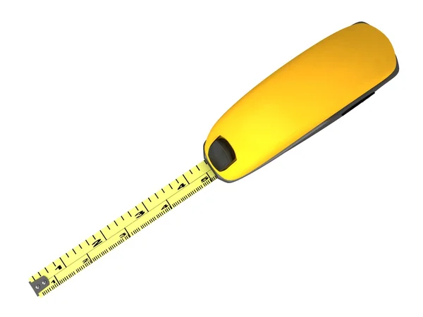 측정 테이프 홀더 — 스톡 사진