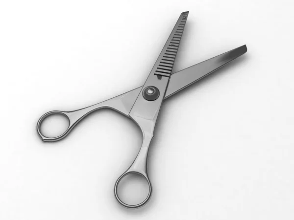 Metalic scissor — Stock Photo, Image