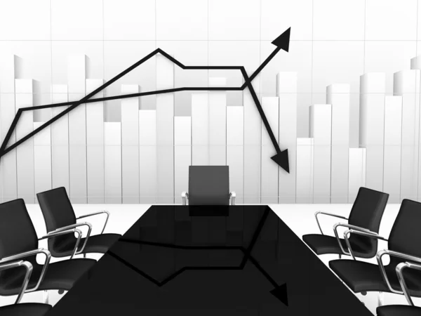 View of boardroom — Stock Photo, Image